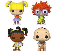 Funko POP! TV Nickelodeon: Rugrats Collectors - Juego de 4 figuras: Angelica, Chuckie, Susie y Tommy (variante possible Chase variant)
