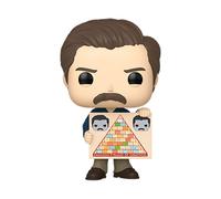 Funko Pop! TV: P&R 15th - Ron - Leslie Knope - Parks and Recreation - Figura de Vinilo Coleccionable - Idea de Regalo- Mercancia Oficial - Juguetes para Niños y Adultos - TV Fans