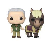 Funko Pop! TV - Figura de vinilo - Parks & Recreation Pack de 2 Jerry y Lil Sebastian - Oficial