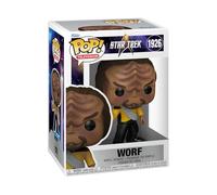 Funko Pop! TV: Star Trek The Next Generation - Worf | Merchandising Oficial - Figura de Vinilo Coleccionable para Decoración - Regalo Friki de Cumpleaños