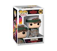 Funko Pop! TV: Stranger Things - Hunter Dustin Henderson with Shield - Aka Desdentado - Figura de Vinilo Coleccionable - Idea de Regalo- Mercancia Oficial - Juguetes para Niños y Adultos