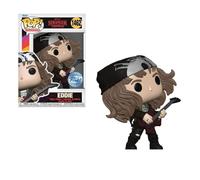 Funko Pop! TV: Stranger Things - Hunter Eddie with Guitar - Metálico - Stranger Things (TV) - Figura de Vinilo Coleccionable - Idea de Regalo - Mercancia Oficial - Juguetes para Niños y Adultos