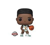 Funko Pop! TV: Stranger Things Season 4 - Lucas in Basketball Uniform Walmart Exclusive Bundled with a Byron's Attic Pop Protector