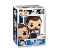 Funko Pop! TV: Ted Lasso - Ted with Ball - Exclusiva Amazon - Figura de Vinilo Coleccionable - Idea de Regalo- Mercancia Oficial - Juguetes para Niños y Adultos - TV Fans