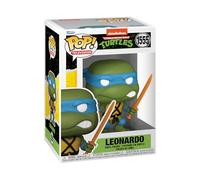 Funko Pop TV: Teenage Mutant Ninja Turtles (TMNT),Leonardo - 1/6 de Probabilidades de Obtener la RARA Variante Chase, TMNT Retro/Classic,Figura de Vinilo Coleccionable, Idea de Regalo