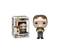 Funko POP! TV: The Office - Dwight Schrute Con Jello Stapler Collectible Toy - Figuras Miniaturas Coleccionables Para Exhibición - Idea De Regalo - Mercancía Oficial - Juguetes Para Niños Y Adultos