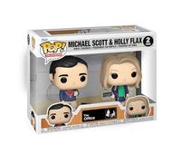 Funko - Figura POP! de vinilo The Office: Michael Scott & Holly Flax - Pack de 2
