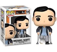 Funko POP! TV: The Office - Michael Scott Standing With Crutches - Figura de Vinilo Coleccionable - Idea de Regalo- Mercancia Oficial - Juguetes para Niños y Adultos - TV Fans
