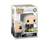 Funko Pop! TV: Witcher - Geralt With Sword - Brilla en la Oscuridad - The Witcher - el Brujo - Exclusiva Amazon - Figura de Vinilo Coleccionable - Idea de Regalo- Mercancia Oficial - TV Fans