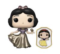 Funko POP! Ultimate Princess Celebration - Snow White POP & Pin Vinyl Figure - Virtual FunKon 2021 Shared Exclusive