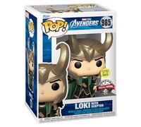 Funko Pop Loki Con Cetro 985 - Marvel - Especial Ed Gitd - Texto Original En