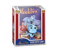 Funko Pop! VHS Cover: Disney - Aladdin - Exclusiva Amazon - Figura de Vinilo Coleccionable - Idea de Regalo- Mercancia Oficial - Juguetes para Niños y Adultos - Muñeco para Coleccionistas