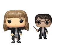 Funko - Pop! Vinilo Colección Harry Potter - Figura Hermione (5860) & Pop Vinilo Colección Harry Potter - Figura Harry Potter (5858) Multicolor, One Size