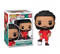 Funko - Funko Pop! Mohamed Salah (Liverpool FC) - Figura de vinilo coleccionable, mercancía oficial