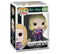 Funko- Pop Vinyl: Animation: Rick & Morty: Beth Kid Armor Rick and Morty Froopuland Figura de Vinilo - Coleccionable, Multicolor (35592)