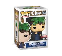 Funko POP! Vinyl: Clue - Mrs. .PeacockPeacock Con Knife - Figuras Miniaturas Coleccionables Para Exhibición - Idea De Regalo - Mercancía Oficial - Juguetes Para Niños Y Adultos
