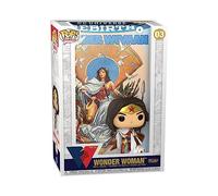 Funko Pop! Vinyl Comic Cover: Wonder Woman 80th - Wonder Woman - (Rebirth) On Throne - Figura de Vinilo Coleccionable - Idea de Regalo- Mercancia Oficial - Juguetes para Niños y Adultos