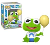 Funko Pop! Vinyl Disney - Baby Kermit Flocked Nº1696 | The Muppets | Edición Exclusiva Oficial | Figura Coleccionable Idea de Regalo para Fans | FS