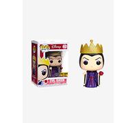 Funko - Figura Disney - Reina Malvada Glitter Exclu Pop 10cm - 0889698291262