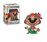 Funko POP Vinyl: Disney: The Lion King: Luau Timon, Multi - Figuras Miniaturas