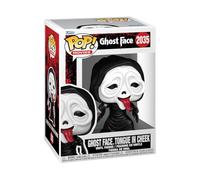 Funko Pop! Vinyl: Ghost Face with Tongue - Figura de Vinilo Coleccionable - Idea de Regalo - Mercancía Oficial - Juguetes para niños y Adultos - Figura Modelo para coleccionistas y exhibición