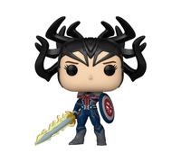 Funko Pop! Vinyl: Marvel - What If - Infinity Captain Carter - Figuras Miniaturas Coleccionables para Exhibición - Idea De Regalo - Mercancía Oficial - Juguetes para Niños Y Adultos