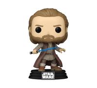 Funko Pop! Vinyl: OBI-WAN Kenobi Battle Pose - Jasper - Star Wars - Figura de Vinilo Coleccionable - Idea de Regalo- Mercancia Oficial - Juguetes para Niños y Adultos - TV Fans