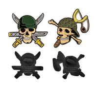 Funko Pines One Piece - Lote de 2 Zoro y Usopp - Licencia Oficial