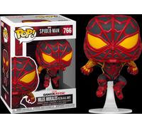 Marvel Spider-Man Millas Morales S. T. R.i.k.e. Suit 9.5cm Pop Vinyl Figura