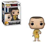 Funko POP! Vinyl: Stranger Things: Eleven In Burger Tee, Multi - Figuras Miniaturas Coleccionables Para Exhibición - Idea De Regalo - Mercancía Oficial - Juguetes Para Niños Y Adultos - Fans De TV