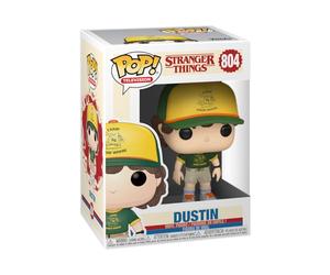 Funko Pop! Vinyl: Television: Stranger Things: Dustin Henderson - (At Camp) - Aka Desdentado - Figura de Vinilo Coleccionable - Idea de Regalo- Mercancia Oficial - Juguetes para Niños y Adultos