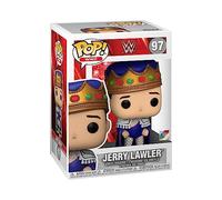 Funko Pop! WWE: Jerry Lawler - Metálico - Figura de Vinilo Coleccionable - Idea de Regalo- Mercancia Oficial - Juguetes para Niños y Adultos - Sports Fans - Muñeco para Coleccionistas y Exposición