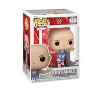 Funko Pop! WWE: Kurt Angle - Figura de Vinilo Coleccionable - Juguetes para Niños y Adultos - Aficionados al Deporte - Figura Modelo para Coleccionistas y Expositores