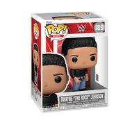 Funko Pop! Figura de Vinilo Coleccionable WWE 8 – Dwayne 'The Rock' con Riñonera – Mercancía Oficial