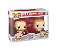 Funko Pop! Figura de vinilo WWE Rousey & Triple H – Coleccionable, mercancía oficial