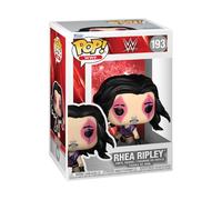 Funko Pop! WWE: Wrestle Mania 40 - Rhea Ripley - 1 in 6 Chance of Receiving The Rare Chase Variant (Black Light) - Figura de Vinilo Coleccionable - Idea de Regalo - Mercancía Oficial