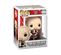 Funko - Funko Pop! Figura de vinilo WWE 8 Stone Cold Steve Austin - Mercancía oficial
