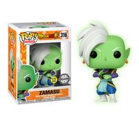 Funko Pop Zamasu de Dragon Ball Super - Figura Brillo en la Oscuridad 9 cm