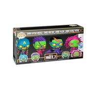 Funko ¿Qué pasa si...? - Paquete de 4 vinilos de Blacklight US Exclusive Pop!, FUN69116