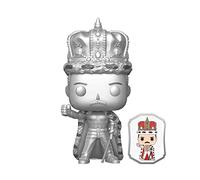 Funko Queen King Freddie Mercury Platinum Exclusive Pop! con Pin 184