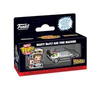 Funko Regreso al Futuro Time Machine (Bitty Pop! Ride) Vinyl Figur Unisex Pop! Standard PVC
