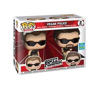 Funko Scott Pilgrim VS The World Vegan Police 2019 Summer Convention Exclusive Limited Edition Vinyl POP 2 Pack