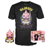 FUNKO Set Figura POP y Camiseta Dragon Ball Z Majin Buu Exclusive Talla XL