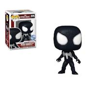 Funko Spider-Man 2 Gamerverse Peter Parker Symbiote Suit 975 Figura Exclusiva Pop Bobblehead, estándar, Negro