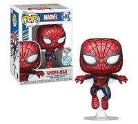 Funko Spider-Man Figura Vinilo Spider-Man (Diamond Glitter) 593 Unisex Pop! Standard PVC