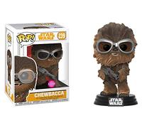 FUNKO - Star Wars-Chewbacca Flocked Exclusive Figurita, Multicolor, 26976