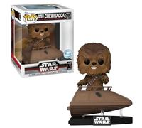 Funko Star Wars Episodio Vi: Return of The Jedi Chewbacca Jabba's Skiff 40th Anniversary Pop! Vinilo