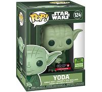 Funko Star Wars - Figura de Vinilo Pop 124 Yoda (Green Deco) 9 cm