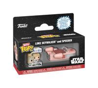 Funko Star Wars Figura Vinilo Luke Skywalker and Speeder (Bitty Pop! Ride) Unisex Pop! Standard PVC