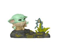 Funko Figura vinilo The Mandalorian – Grogu con rana Pop! Deluxe 720 Multicolor